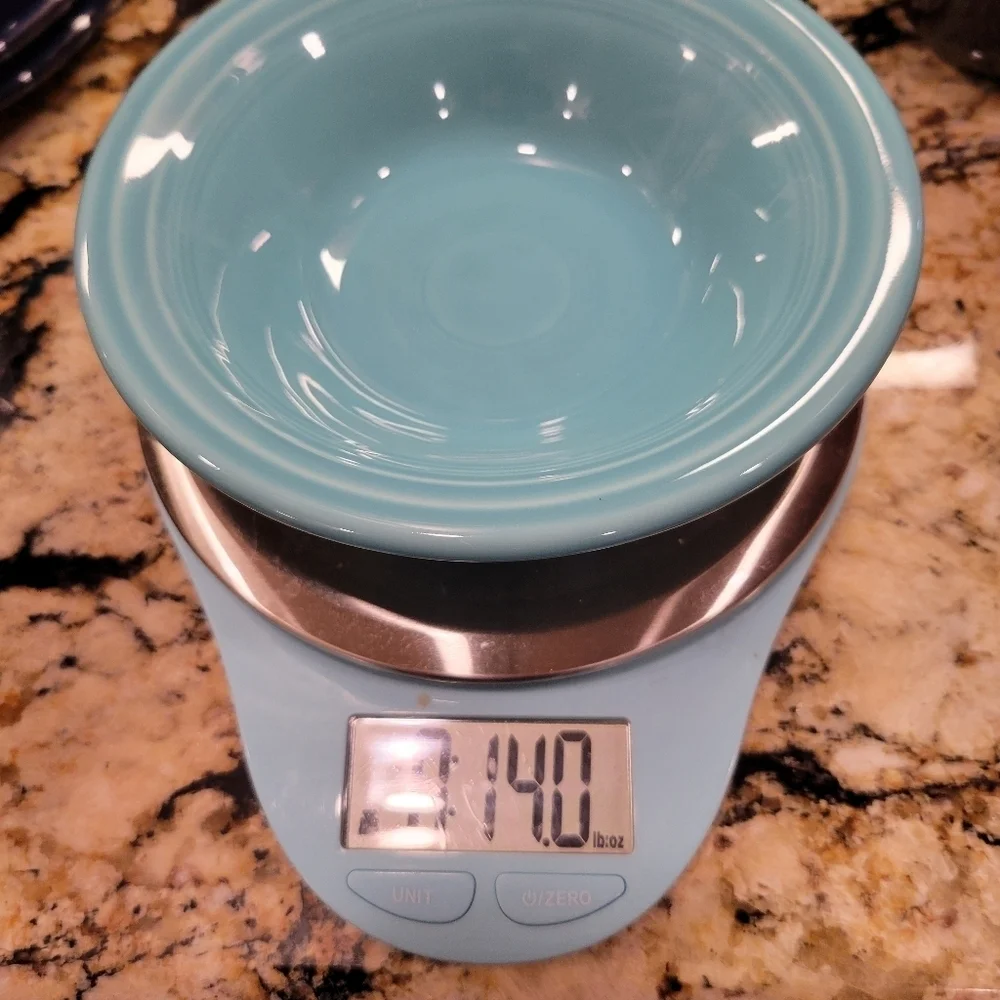 Fiesta 6 1/2 Inch Stackable Cereal Bowl 11 OZ Turquoise